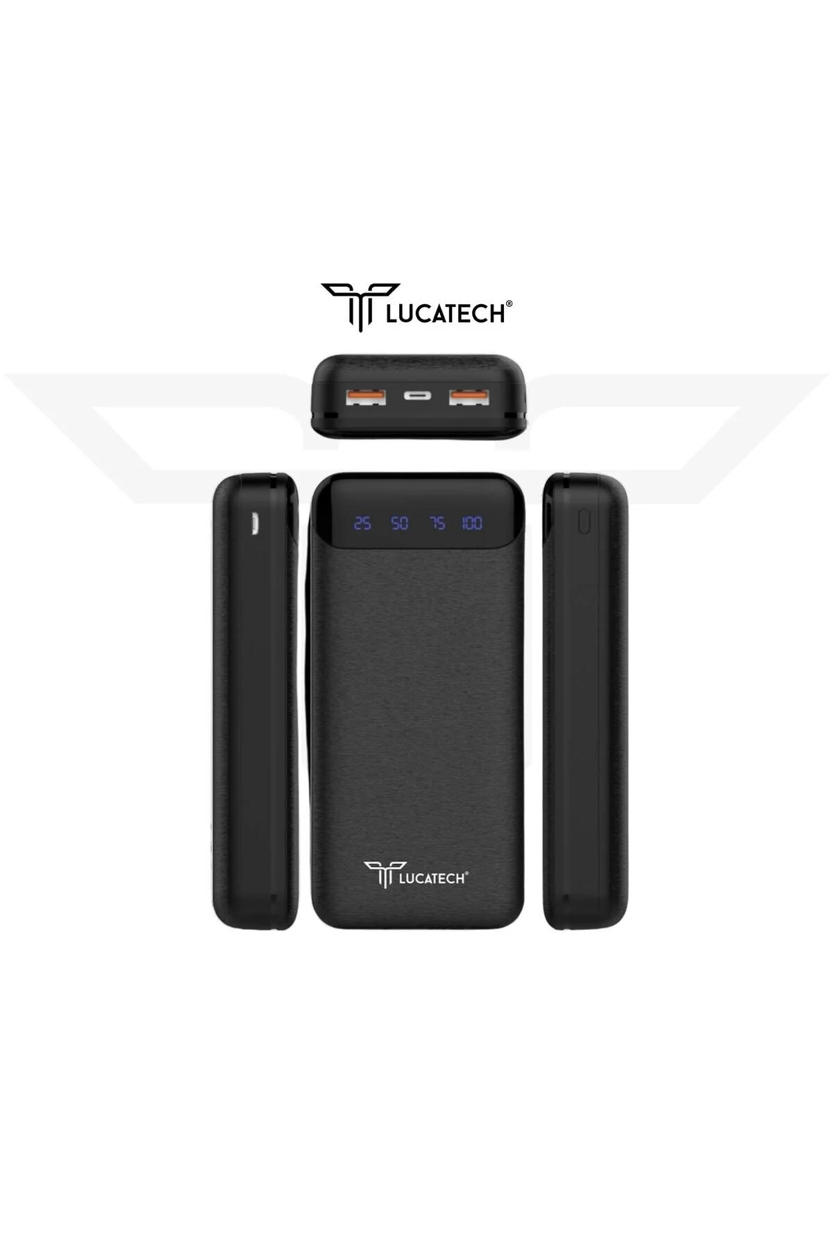 پاوربانک سامسونگ گلکسی A15 A25 A35 A52 A55 A72 A82 POWERBANK سازگار 22.500 MAH 25W PD + TURBO SARGE Lucatech