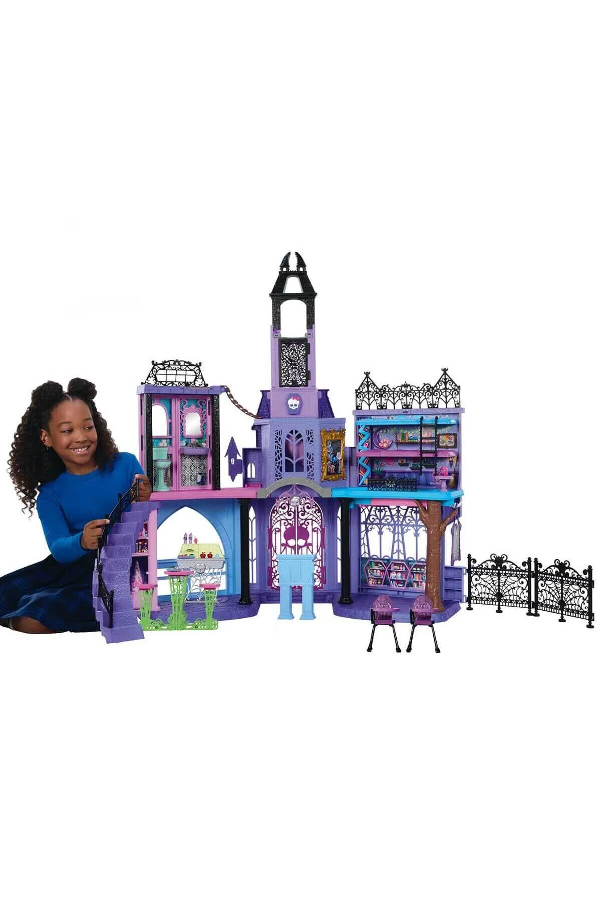 ست های بازی خانگی و آشپزخانه مجموعه دبیرستان HLP88 اورجینال MONSTER HIGH