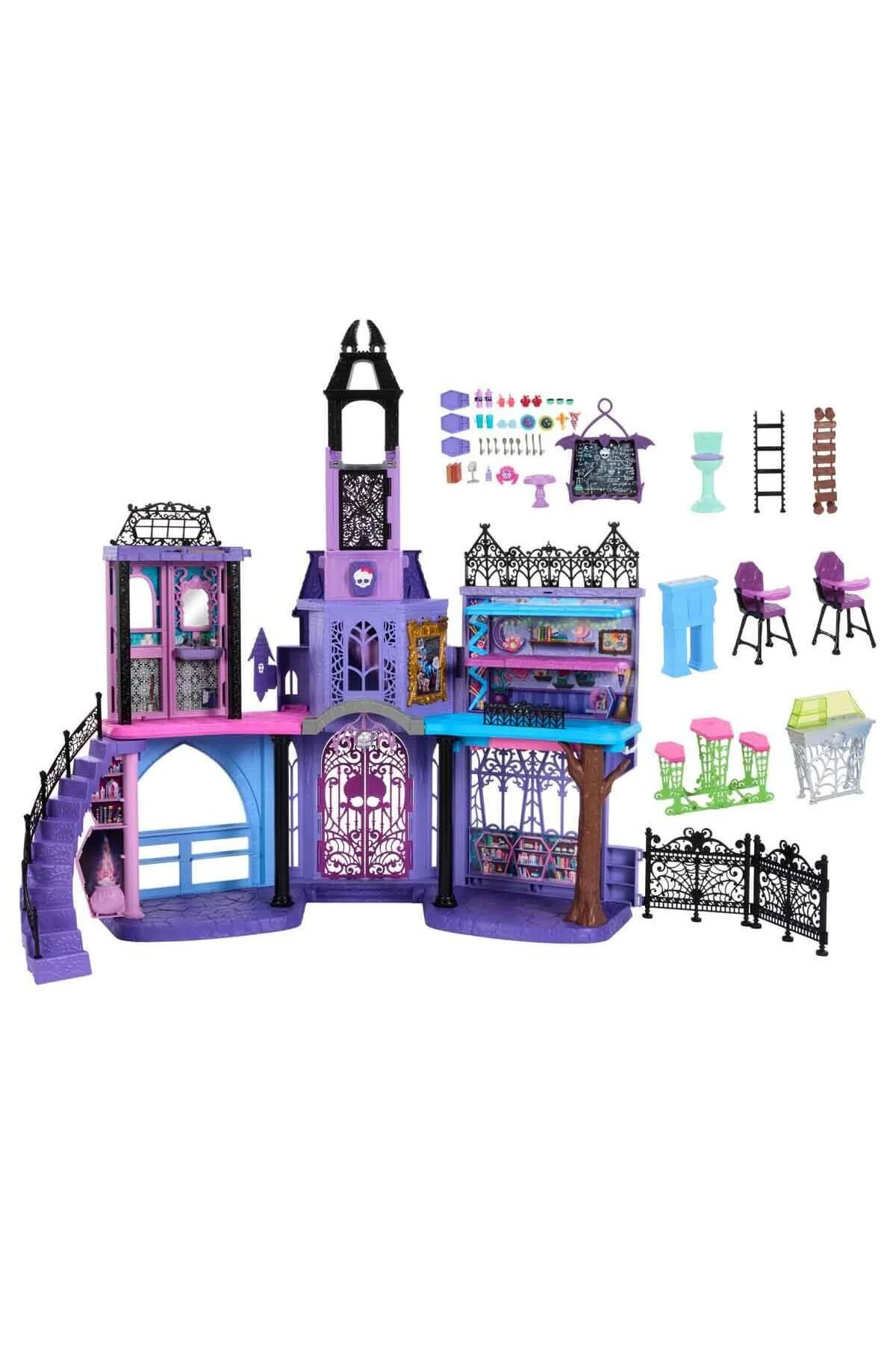 ست های بازی خانگی و آشپزخانه مجموعه دبیرستان HLP88 اورجینال MONSTER HIGH