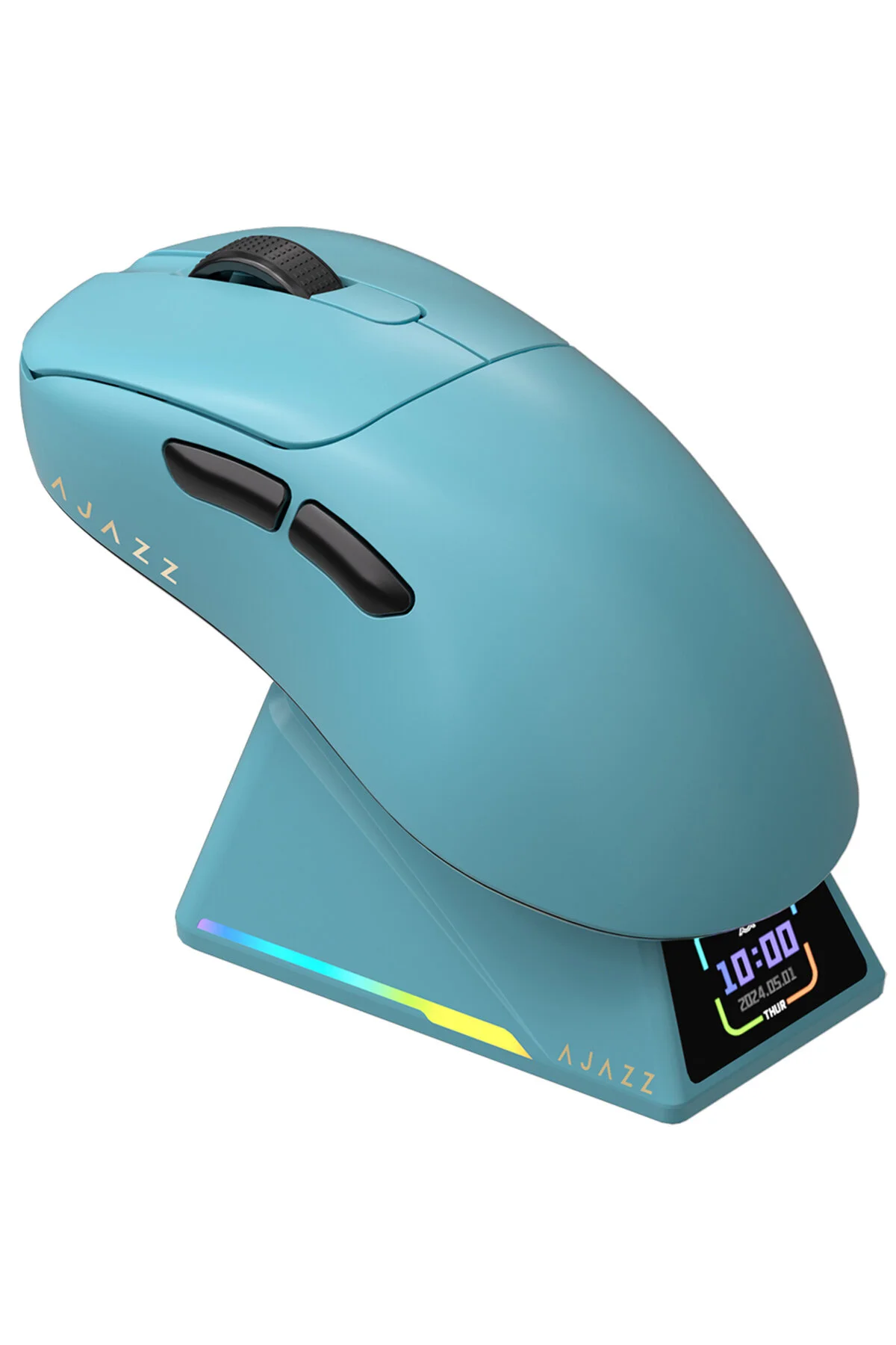 ماوس مخصوص بازی AJAZZ DPI شارژ مغناطیسی TFT صفحه نمایش پنجه سنسور 8K دانگل Coverzone