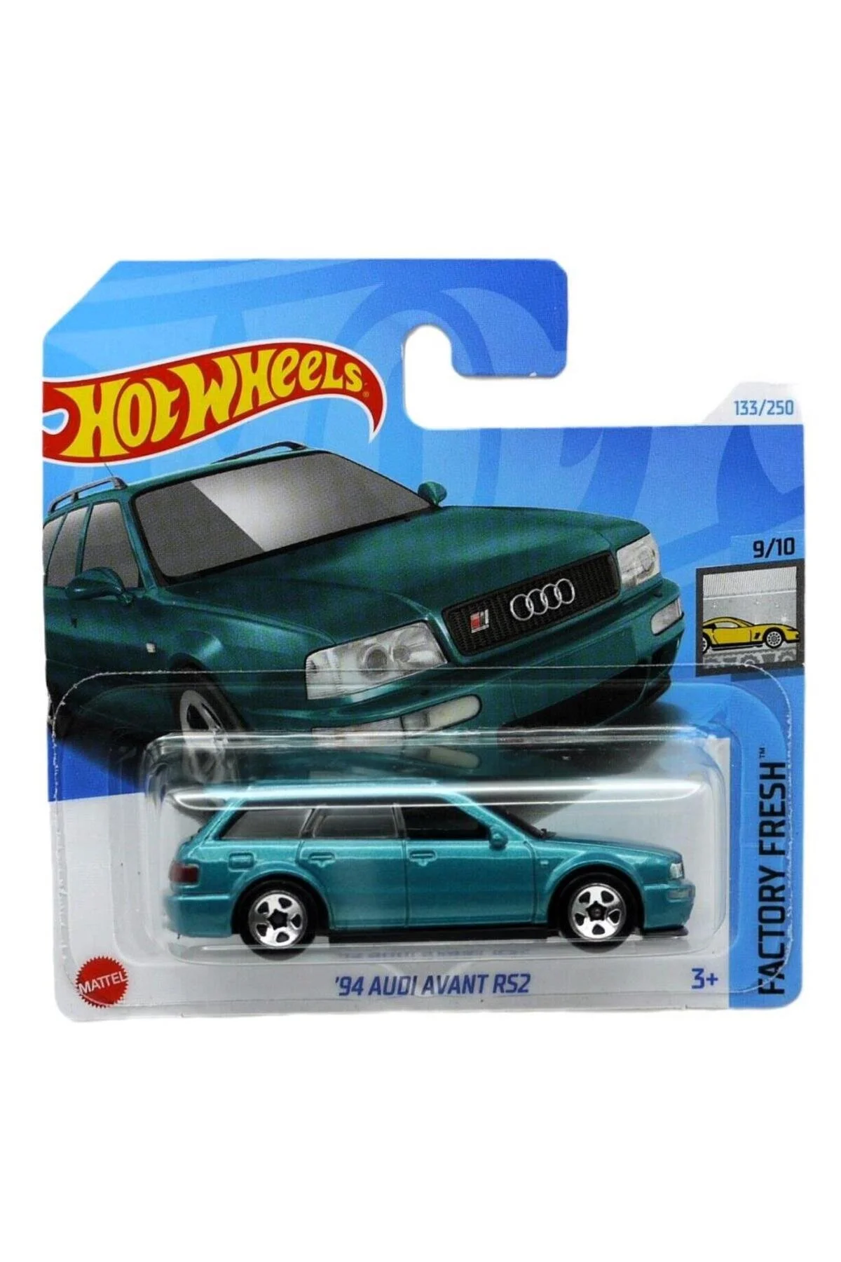 ماشین اسباب بازی های تک 94 آئودی آوانت RS2 HTD49 از ترکیه HOT WHEELS