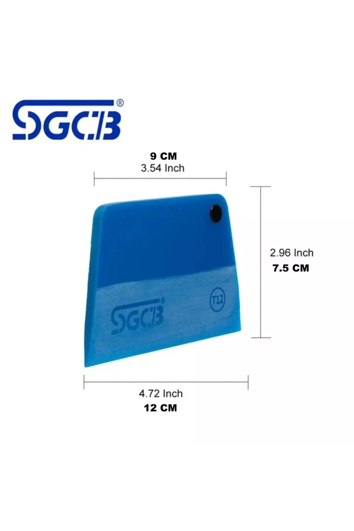 ست لوازم جانبی خودرو زاویه TRAPEZE MAGNET TPU RAGLE 12 CM PPF فویل فیلم شیشه SGCB