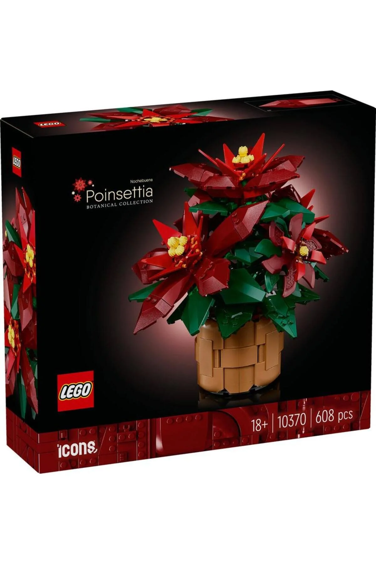 لگو و اسباب بازی های ساخت محور نمادها 10370 POINSETTIA از ترکیه LEGO