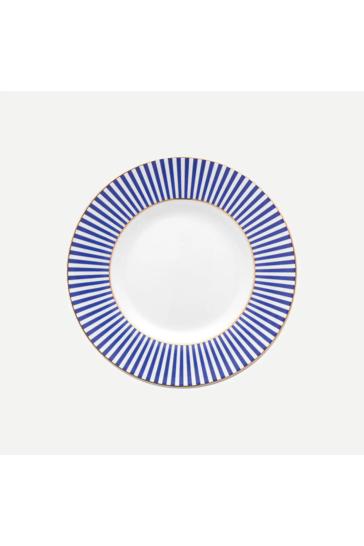 بشقاب صفحه کیک چینی آبی ROYAL STIPES 17 سانتی متر Pip Studio