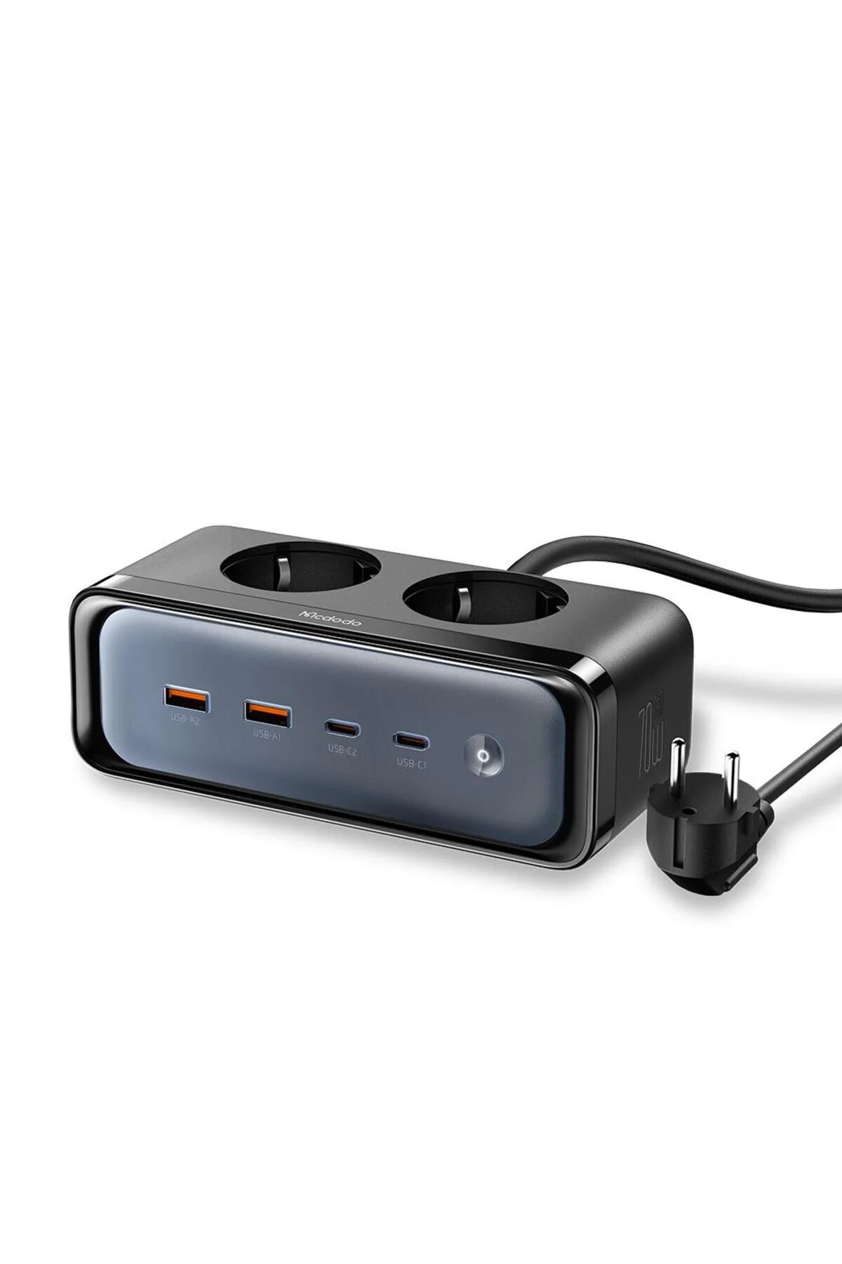 آداپتور شارژ CH 4610 70W GAN 6 در 1 واحد قدرت سیاه Mcdodo