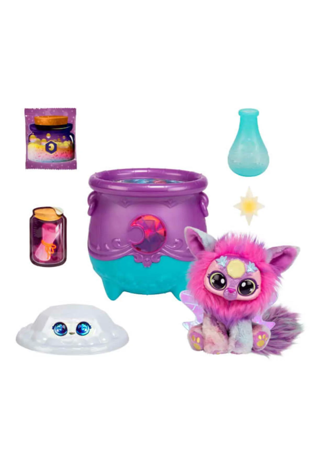 اسباب بازی های فیگور شخصیت بسته سورپرایز GEM MAGIC KAZAN S4 MGX19000 کت ماه آبی GIOCHI PREZIOSI