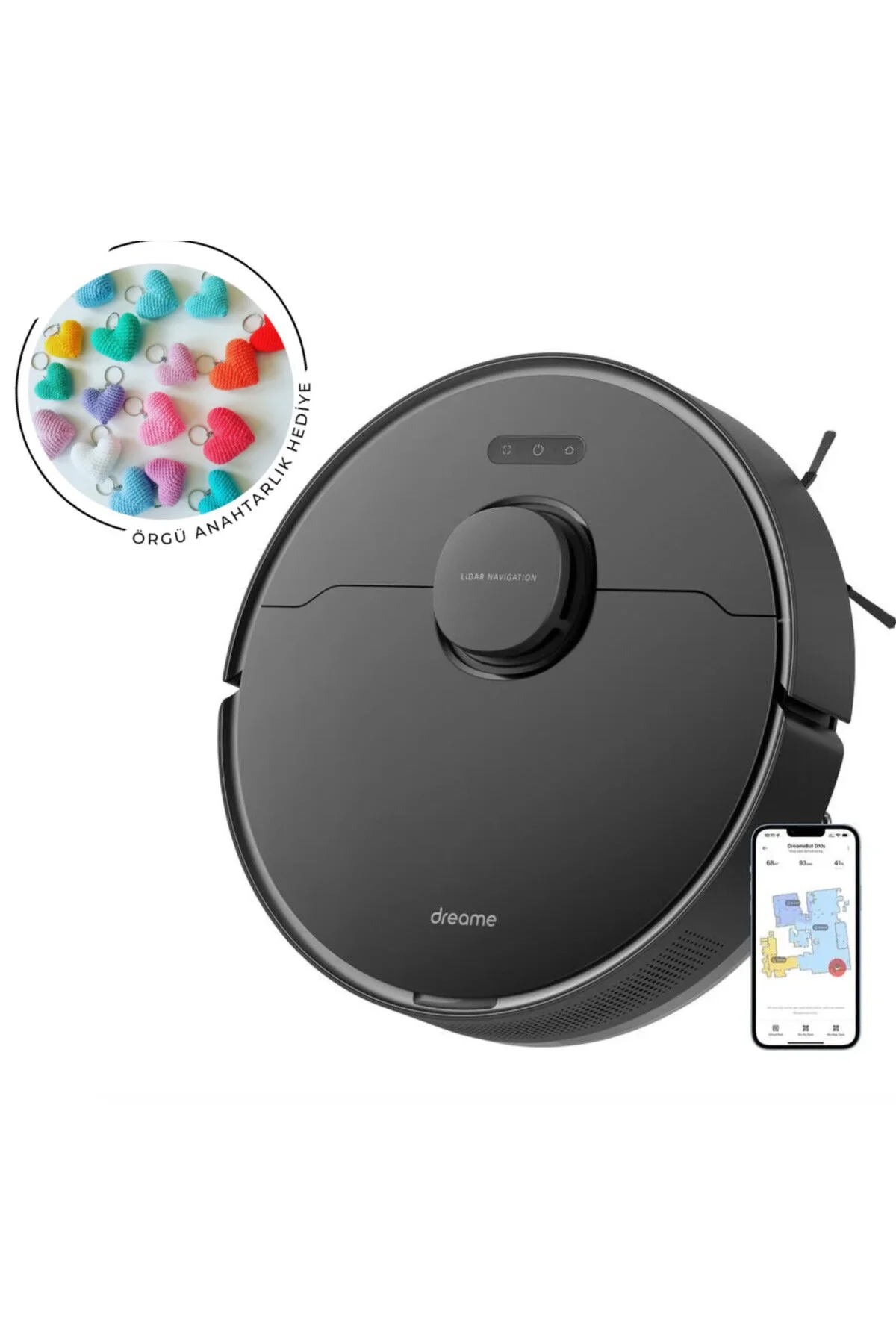 جاروبرقی رباتیک D10S PRO اورجینال Dreame