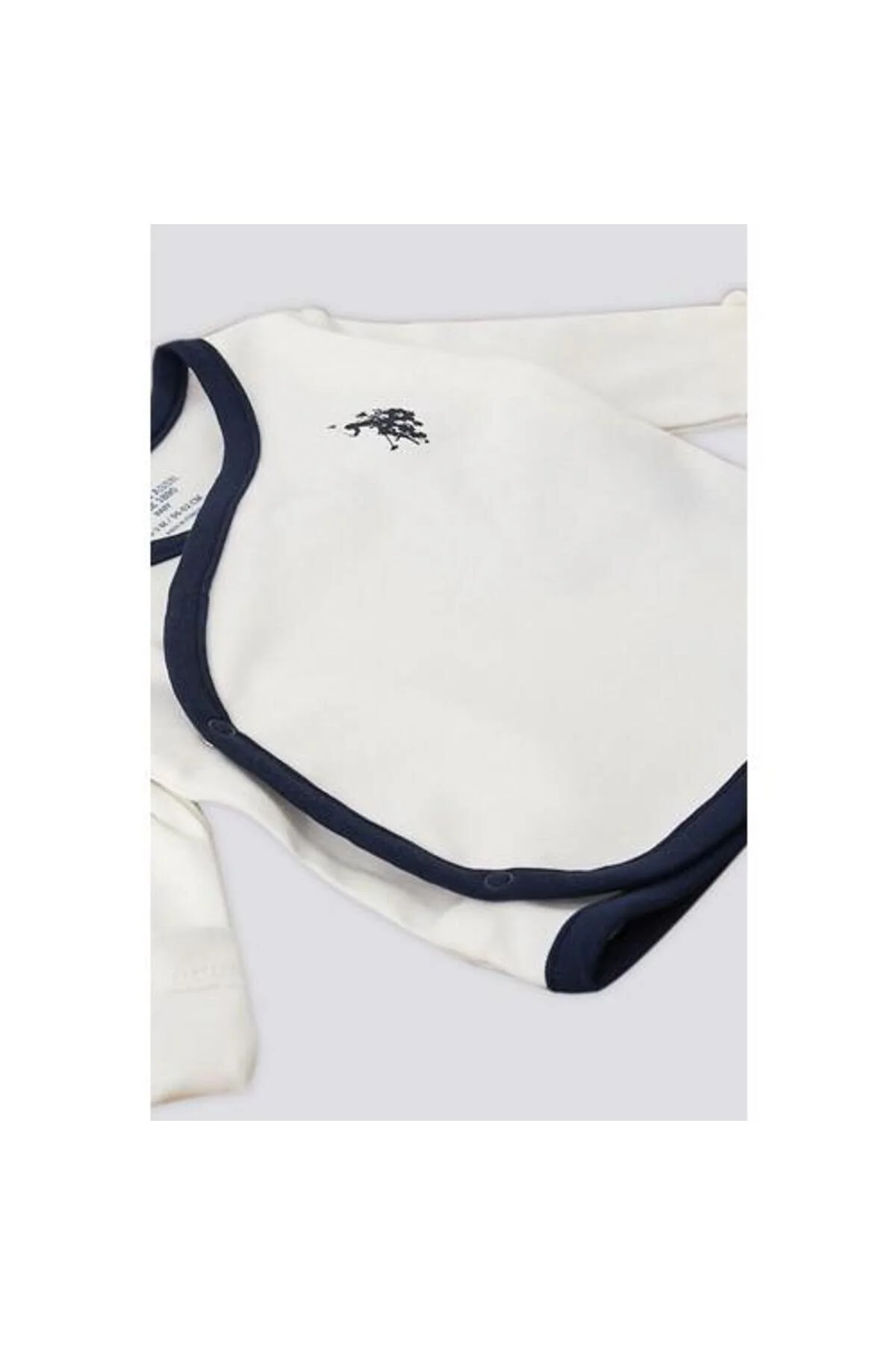 U.S. Polo Assn. پایه. ست ترخیص بیمارستانی نوزاد 5 تکه Polo Assn Cream Star Detail