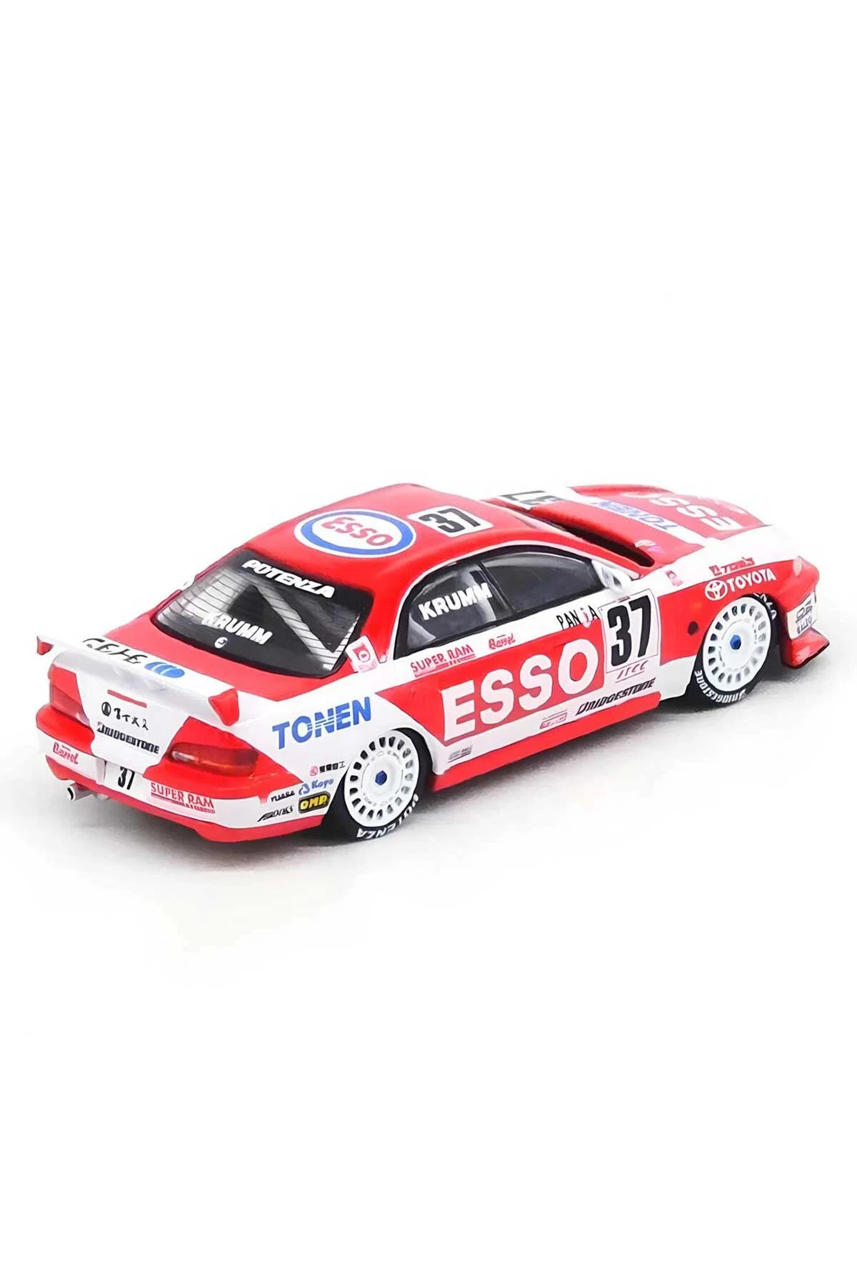 اسباب بازی های آموزشی INNO 1:64 TOYOTA CORONA EXIV JTCC 1995 مجموعه جعبه TimeStart