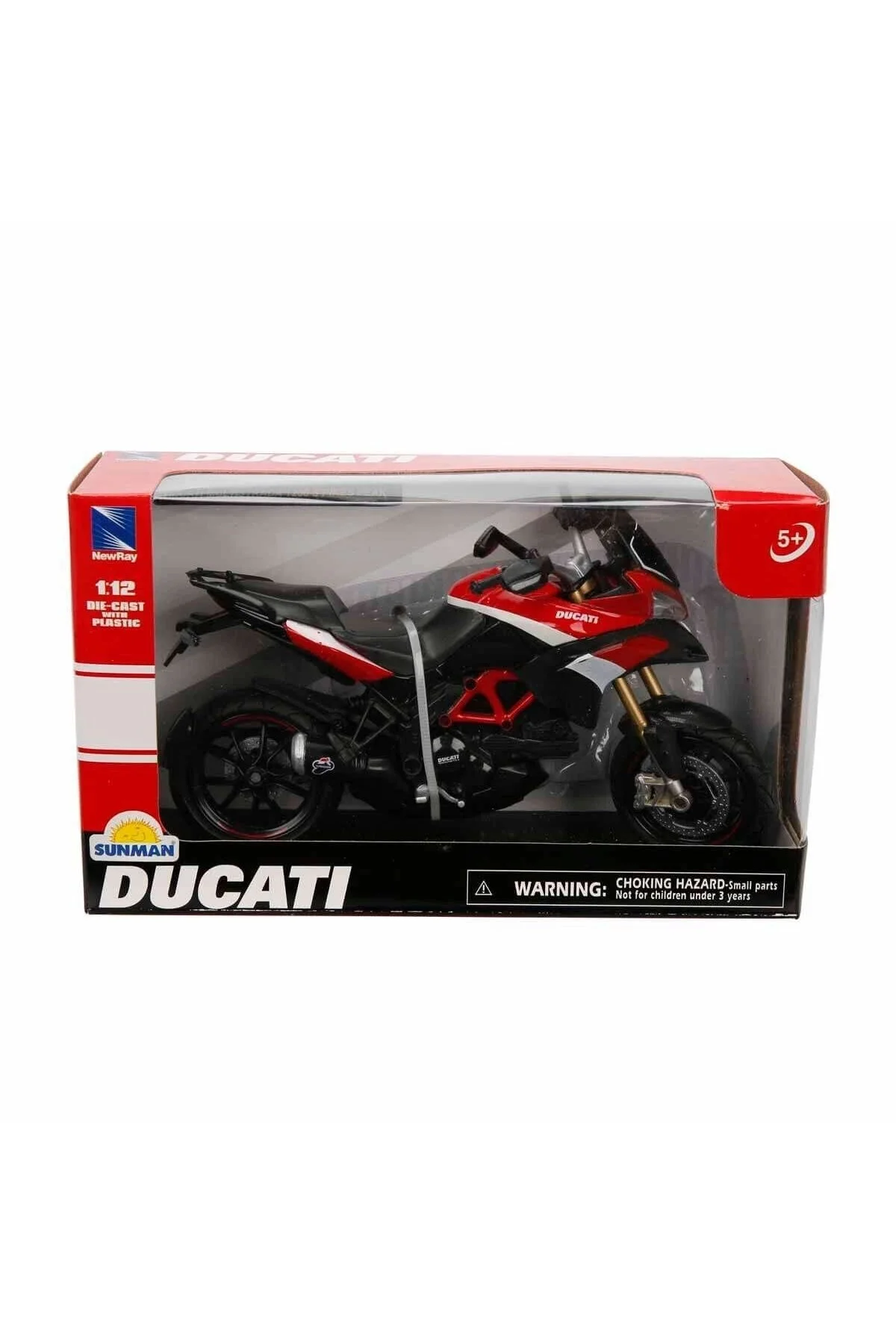 مدل خودرو 57533 S1:12 موتور DUCATI MULTISTRADA 1200 S PIKES PEAK اورجینال Sunman