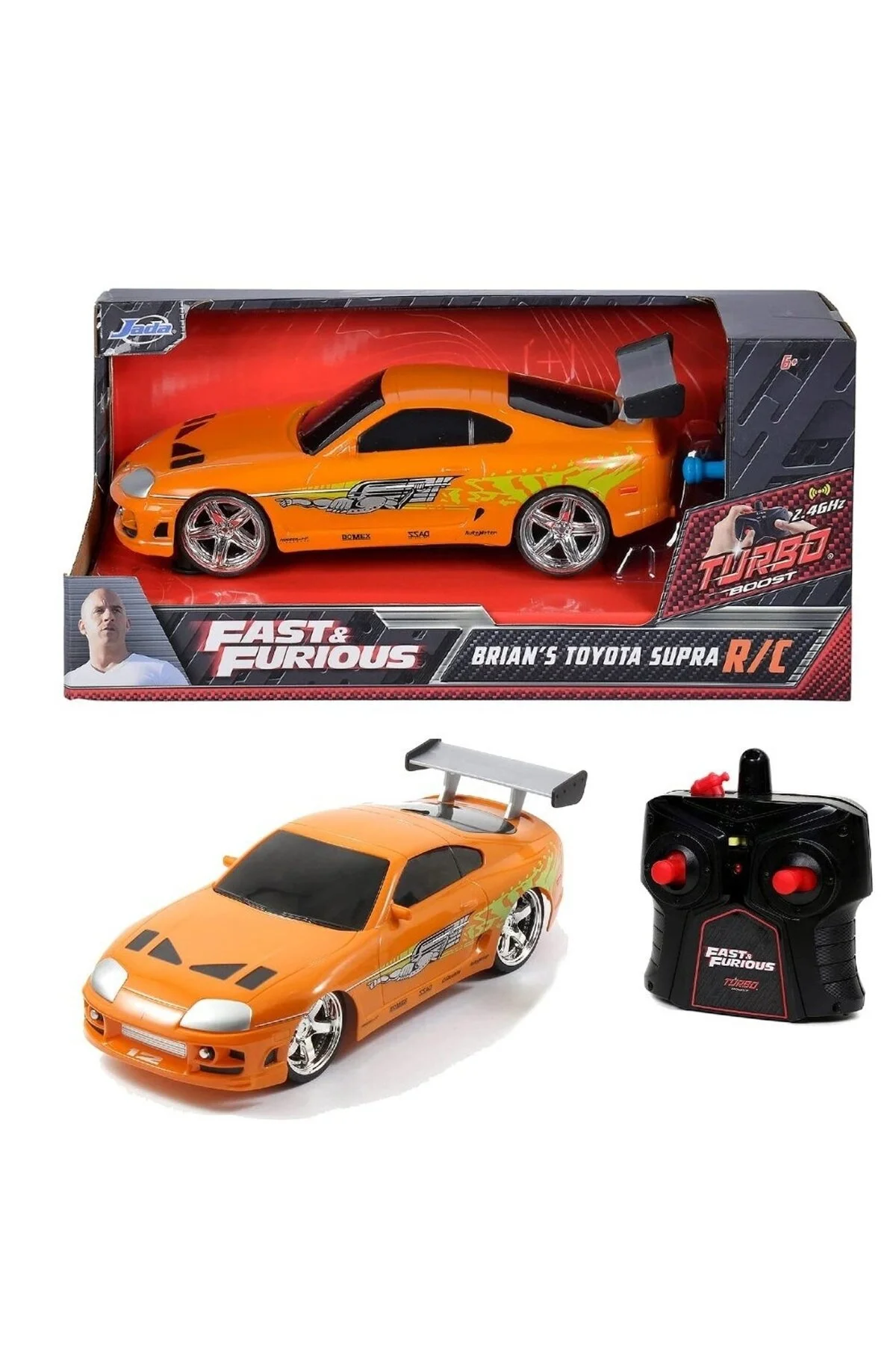 خودروی کنترل از راه دور 1:24 FAST &amp; FURIOUS BRIAN'S TOYOTA SUPRA MK4 PeriYedi