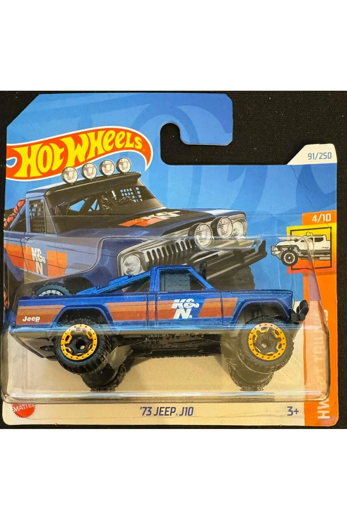 ماشین اسباب بازی های تک '73 جیپ J10 HTC31 از ترکیه HOT WHEELS