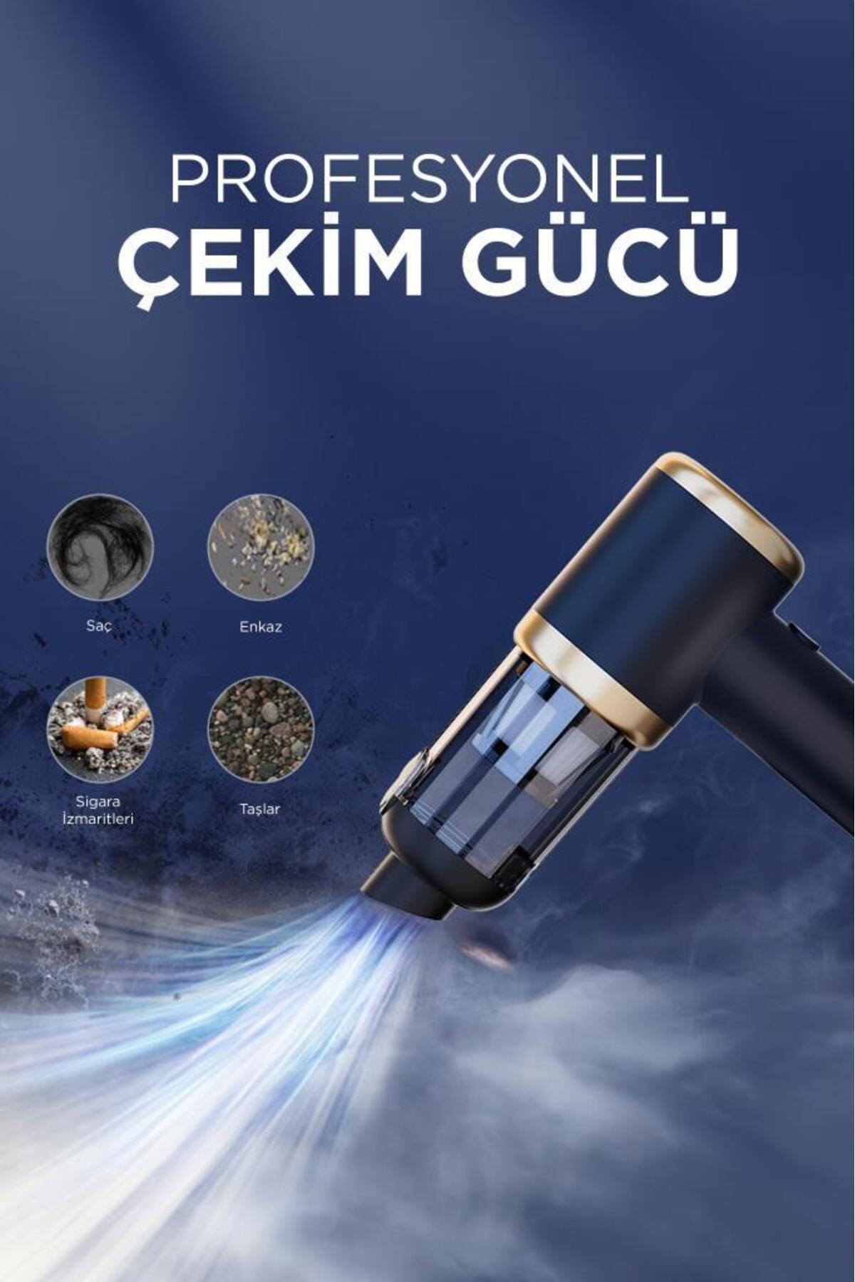 جاروبرقی داخل خودرو LT 132 MINI جارو برقی شارژی چند منظوره دستی Torima - Torima - جاروبرقی داخل خودرو