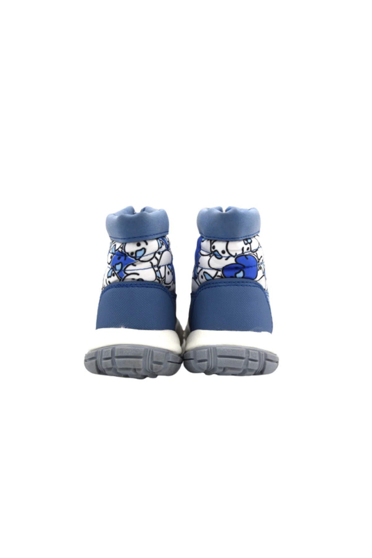 کفش دخترانه پسرانه یونیسکس خربزه ارتوپدی Phon Termo Kaymaz Base Children Boot Blue ویکو Vicco