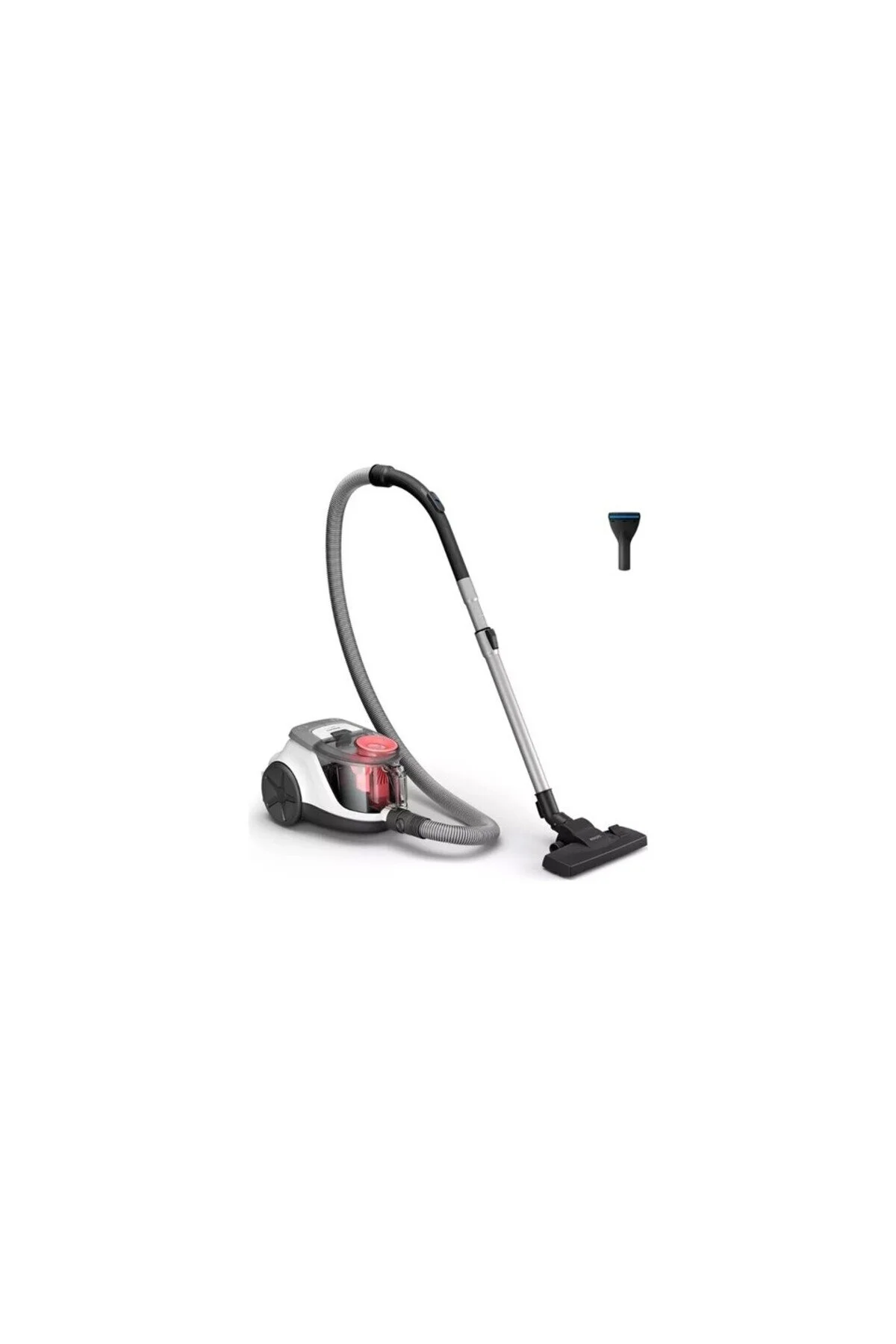 جاروبرقی بدون کیسه NEW 850 W XB2142 09 POWERCYCLONE گرد و غبار سفید نازل چند منظوره Philips