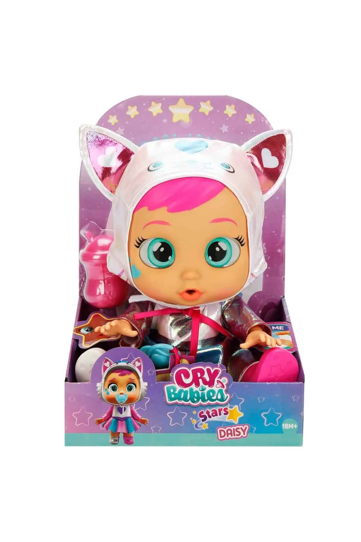 اسباب بازی های آموزشی GIO CHI PREZIOSI TOY CRY BABI ES STARS CRYING BABY S2 30 CM CYB64000 مدل مخلوط 1 قطعه GIOCHI PREZIOSI