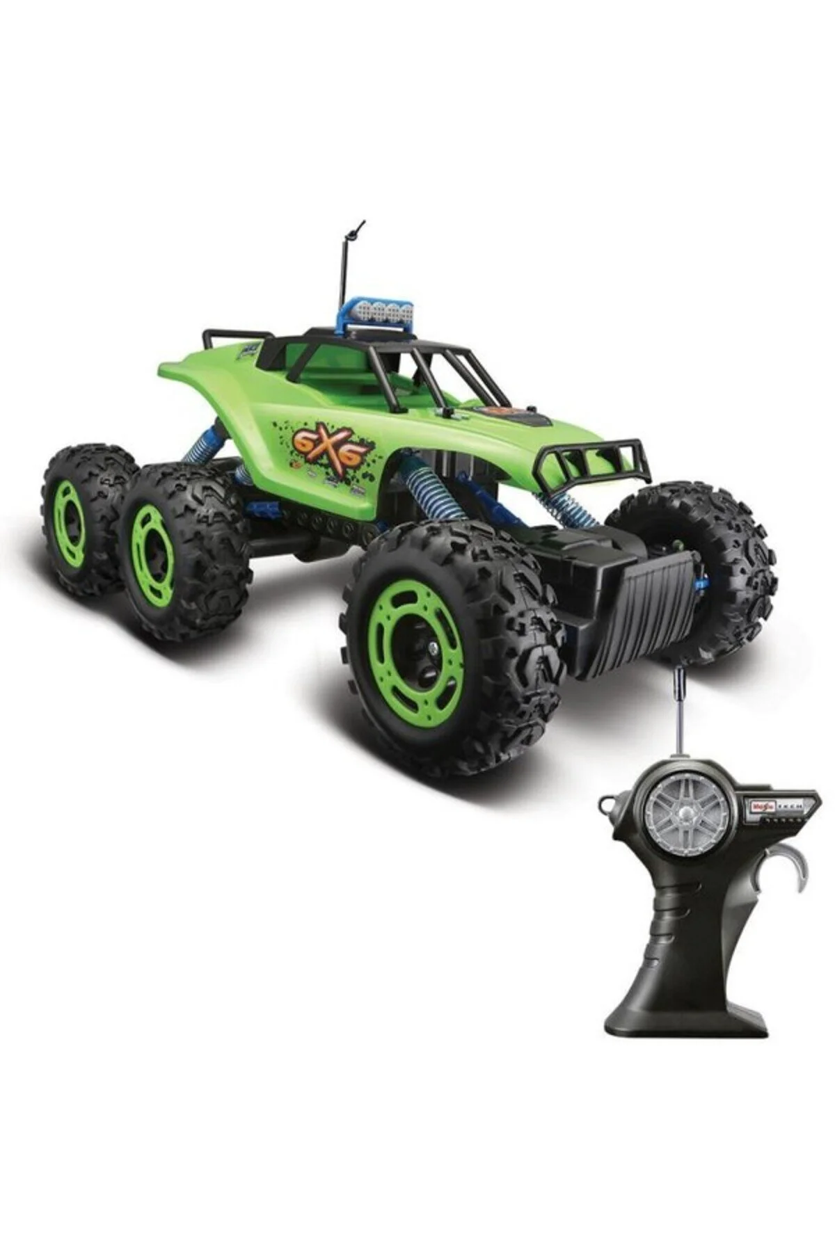 اسباب بازی های کنترل از راه دور TOY REMOTE CONTRONT CAR ROCK CRAWLER 6X6 R C 81158 Maisto