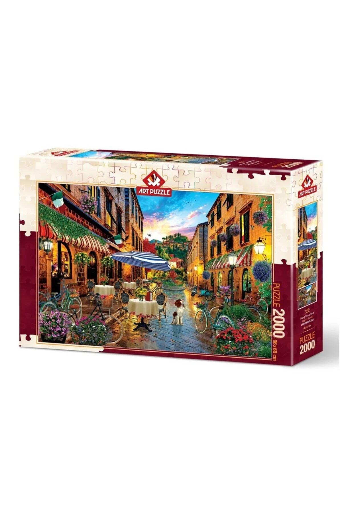 پازل سفر در ایتالیا: 2000 PIECE PUZZLE 5475 Art Puzzle