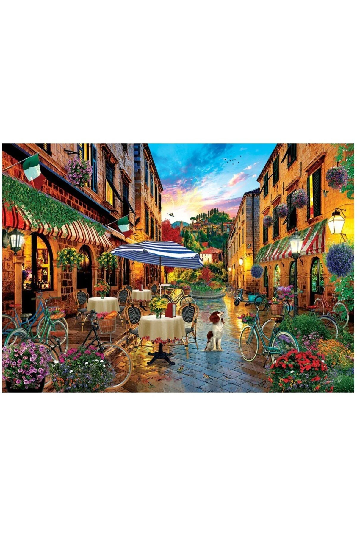 پازل سفر در ایتالیا: 2000 PIECE PUZZLE 5475 Art Puzzle