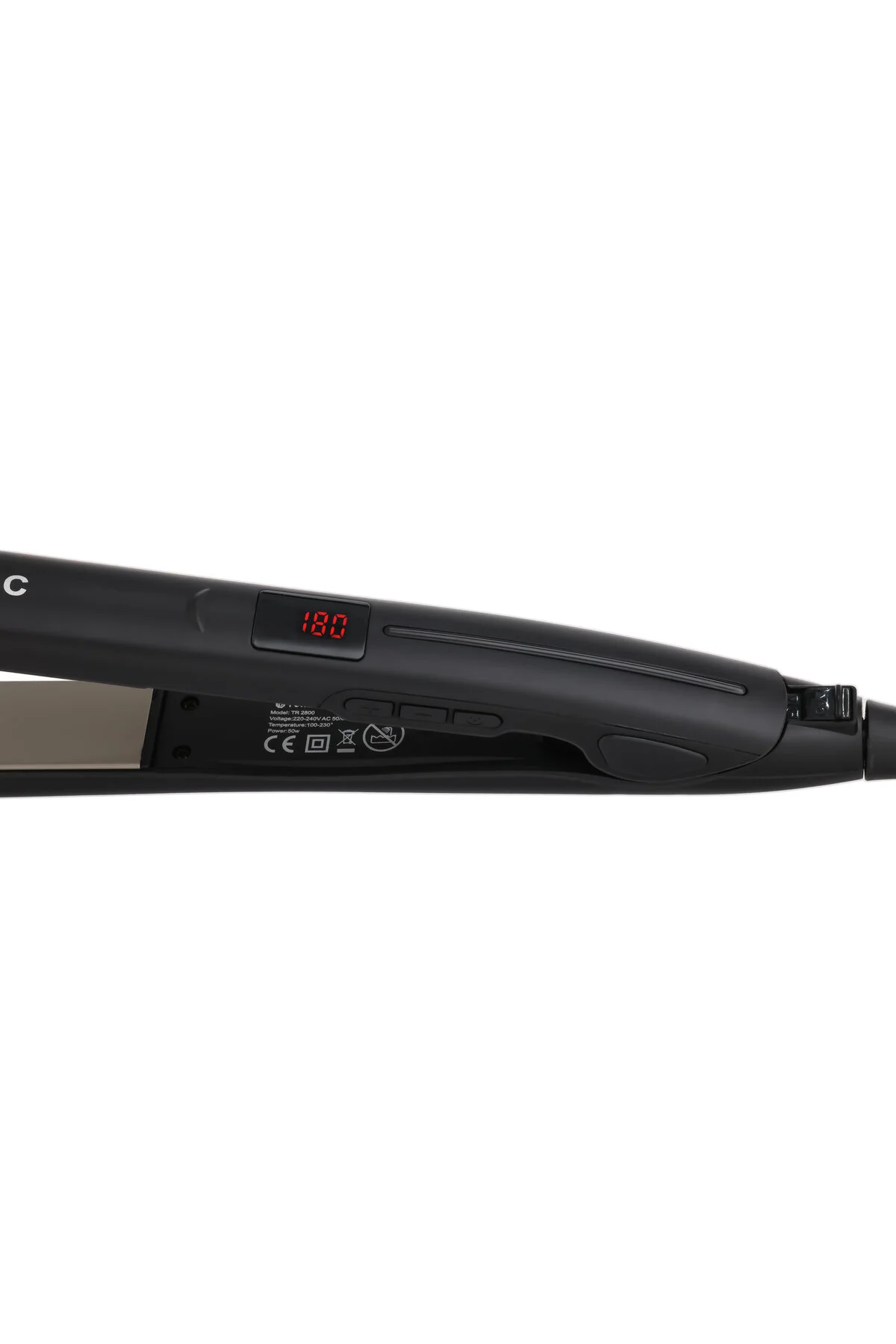 اتو مو سیاه برقی Tr 2800 صاف کننده حرفه ای پاورتچ  Powertec