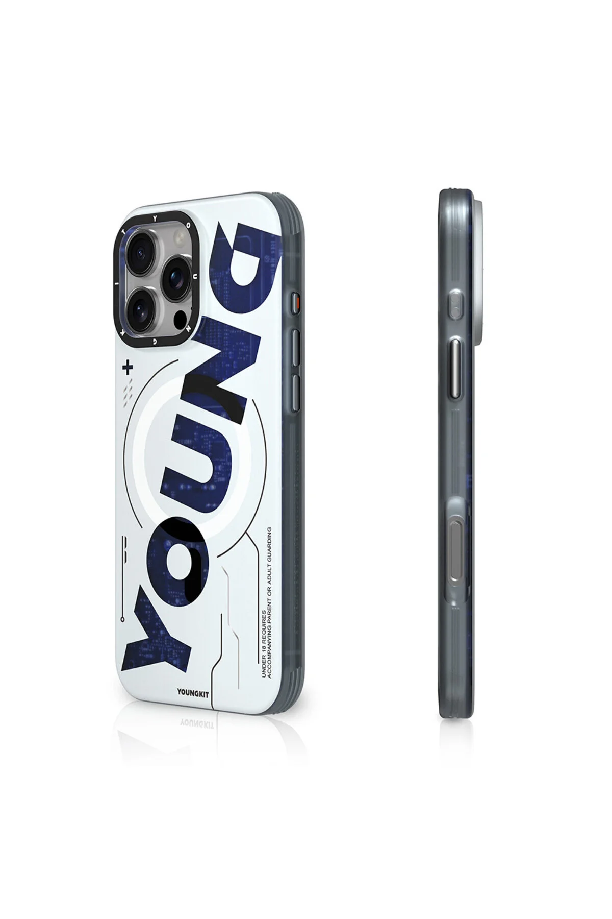 کاور آیفون 16 پرو مکس Youngkit سری Future آبی Youngkit