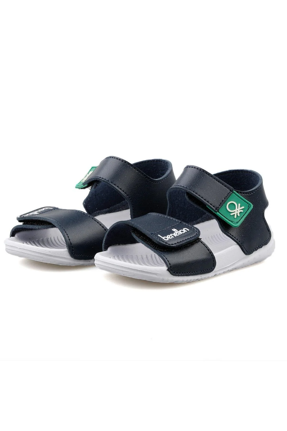 کفش پسرانه بچگانه صندل پسر آبی سرمه ای بنتون Benetton