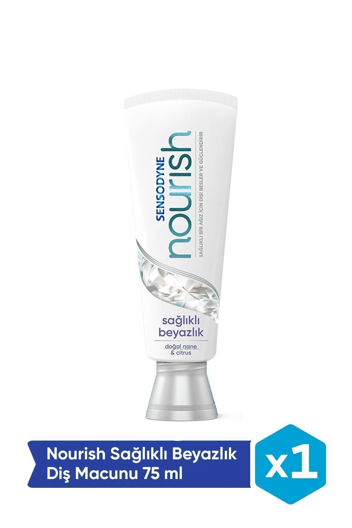 خمیر دندان سفیدکننده Nourish 75 میلی لیتر با فرمولاسیون خاص سنسوداین Sensodyne