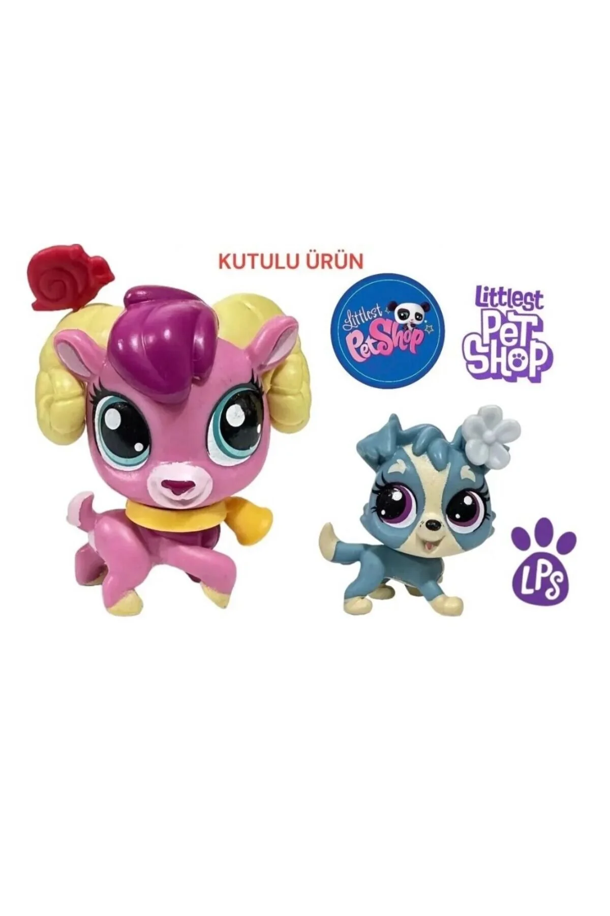 اسباب بازی های فیگور دیگر پتیت و بچه بره سگ LPS ست ویژه شگفت انگیز پت شاپ Littlest Pet Shop