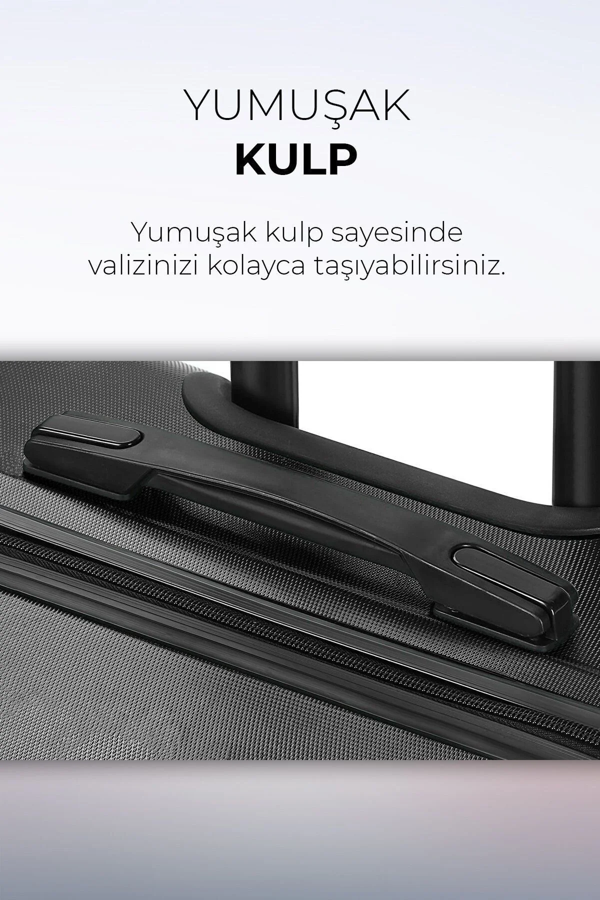 چمدان متوسط مدل Spring رنگ دودی طراحی یونیسکس Polo Sky