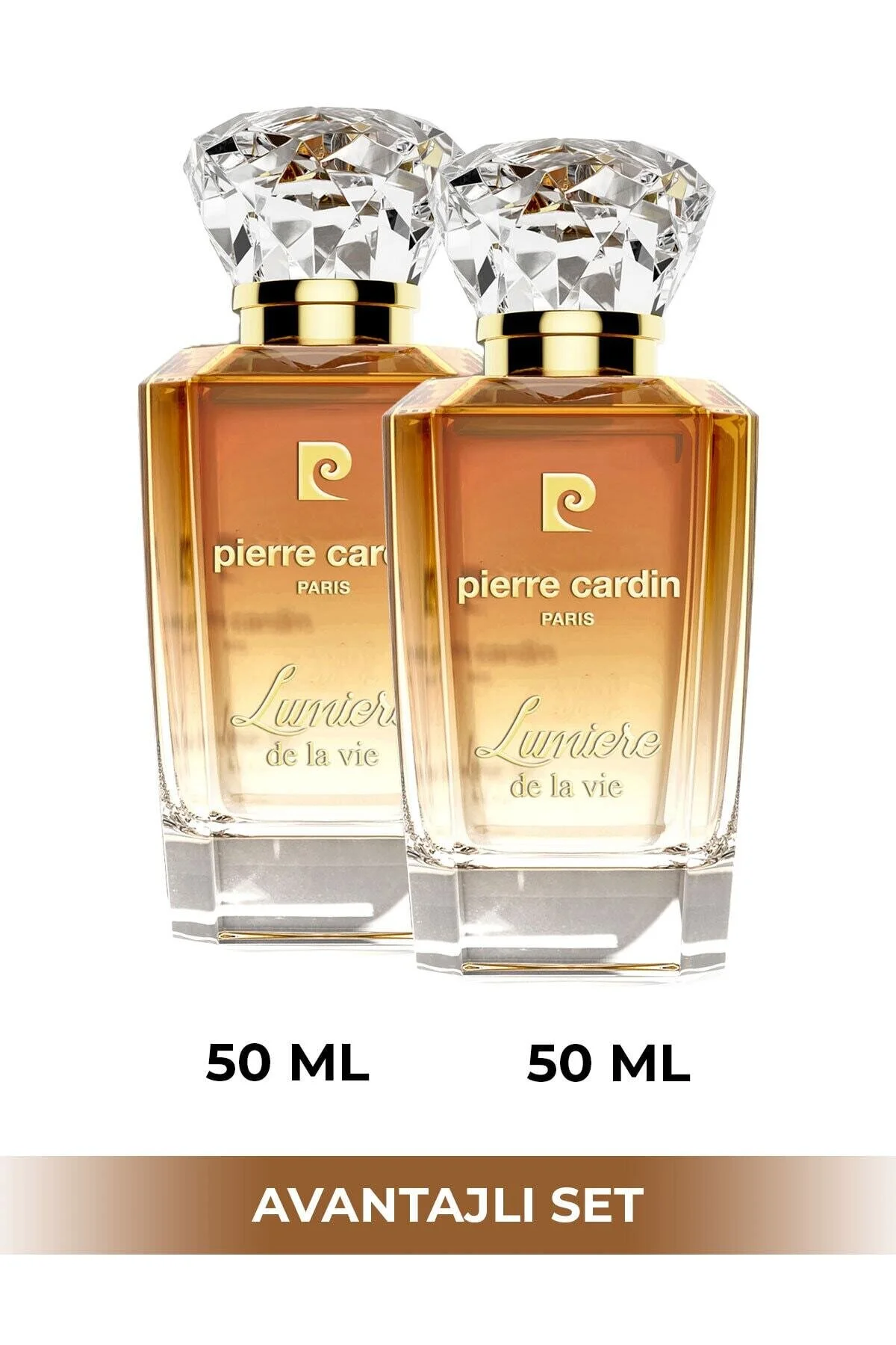 ست عطر زنانه DE LA VIE ادوپرفیوم 50 میل مجموعه Pierre Cardin