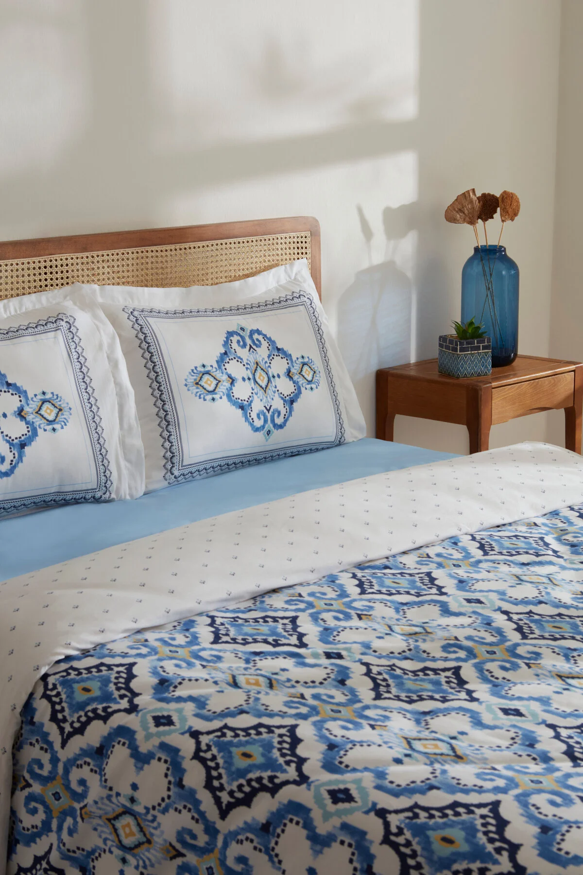 کاور لحاف دو نفره NEROS 100 ٪ COTTON DOUBLE DUVET COVER کاراجا Karaca Home