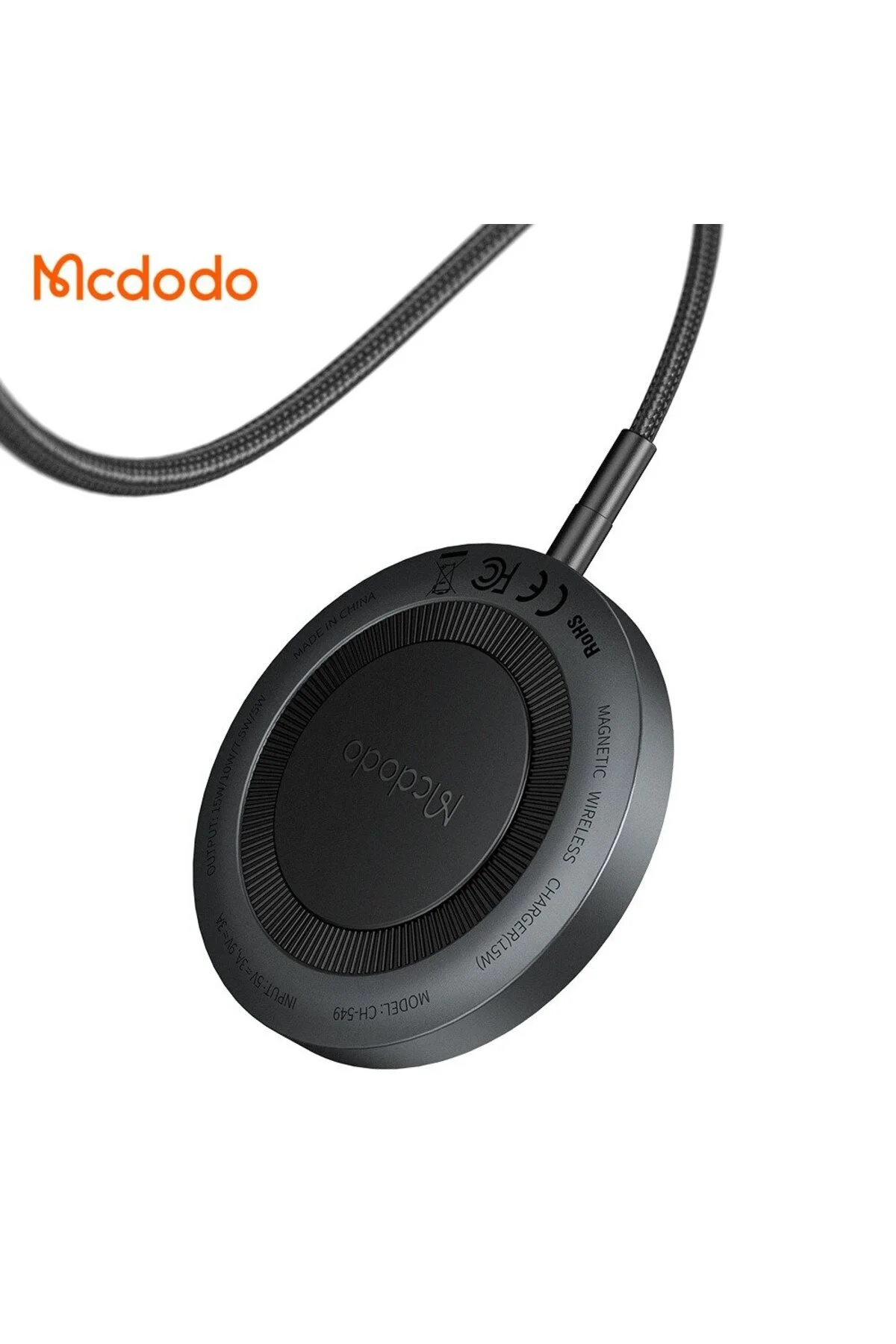 شارژر بی سیم CH 5490 TRUE 15W IPHONE سیاه Mcdodo