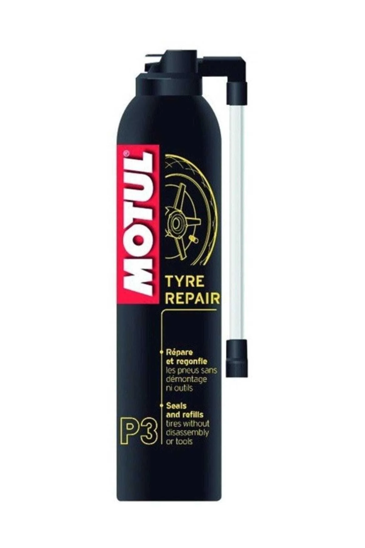 محصول مراقبت از لاستیک فوم تعمیر P3 300 میل موتول اورجینال Motul