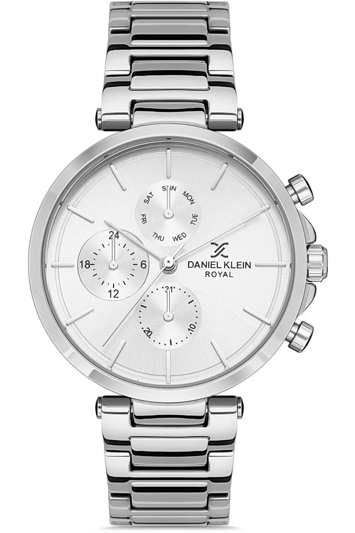 ساعت نقره‌ای زنانه DKE.1..1 اورجینال دنیل کلین Daniel Klein