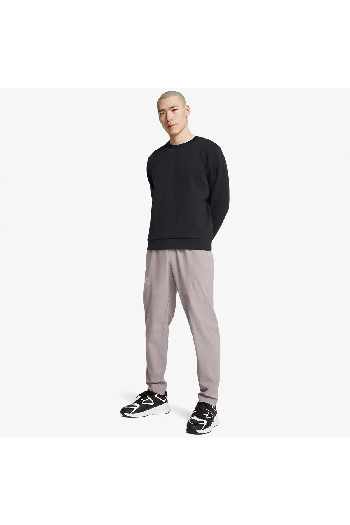 سویشرت ورزشی مشکی مردانه پیراهن FLC خدمه EU Under Armour