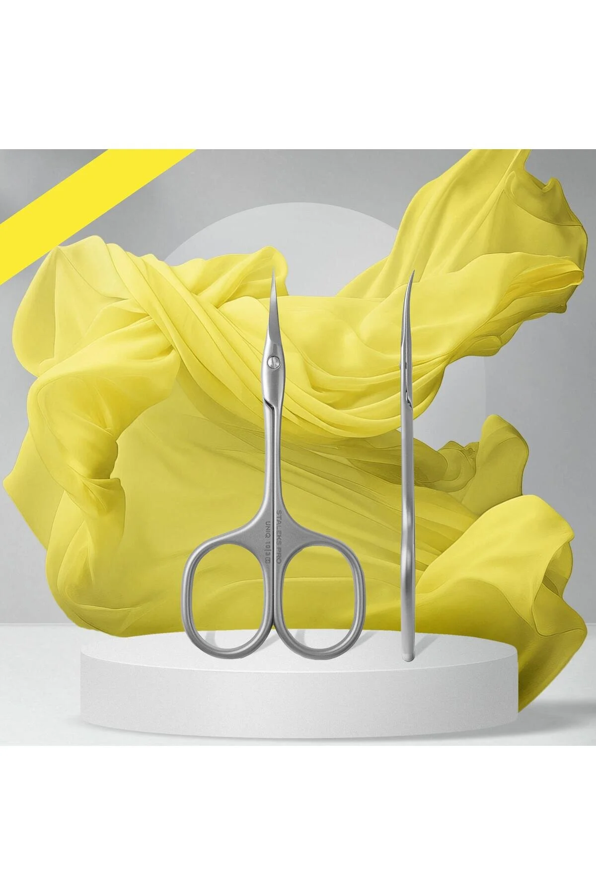 ابزار حرفه‌ای مانیکور و پدیکور ناخن با طراحی بالرینا مدل SQ-10-3 STALEKS