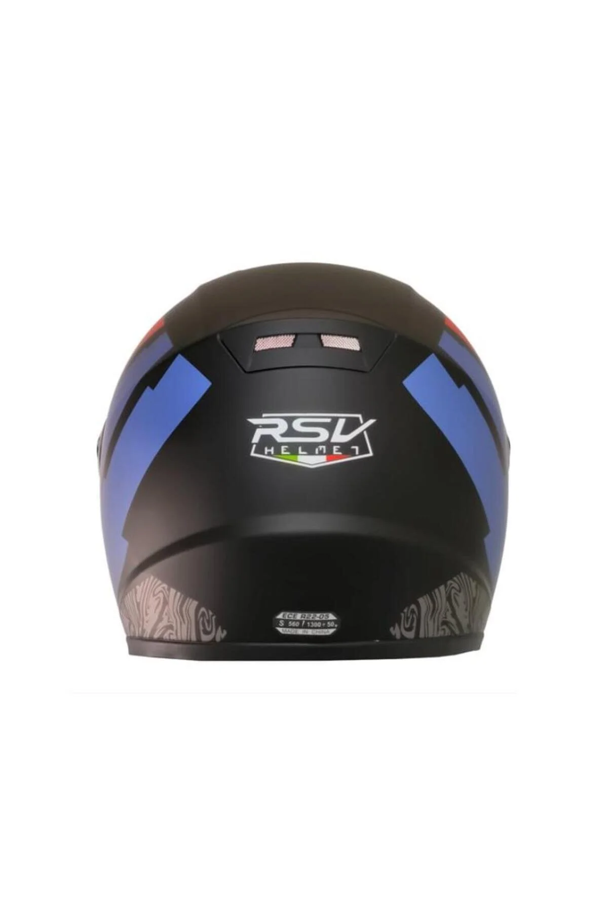 کلاه کاسکت موتورسیکلت مشکی موتور ایمنی Rsv 012 ام تی اس MTS