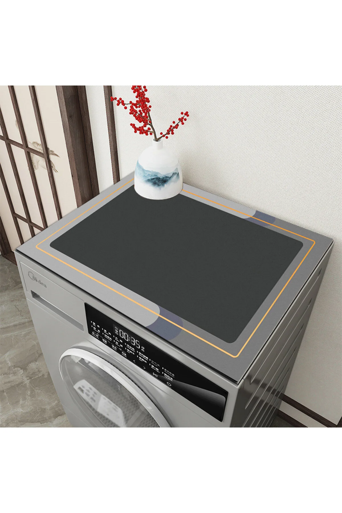نظم‌دهنده حمام ماشین لباسشویی پوشش یخچال و فریزر خشک مایع واقعی قابل شستشو 3D ELSE HALI