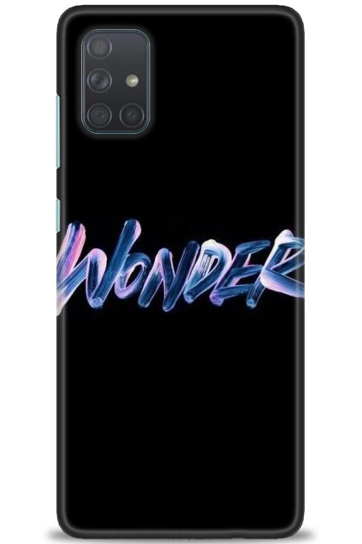 کاور و قاب چاپی HD SAMSUNG GALAXY A71 WONDER + محافظ تمام صفحه MRCİLETİSİM