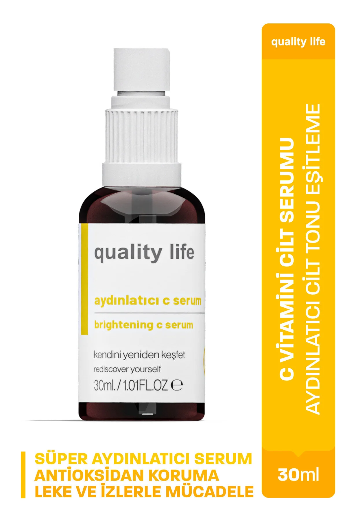 سرم پوست ویتامین C صورت Quality Life