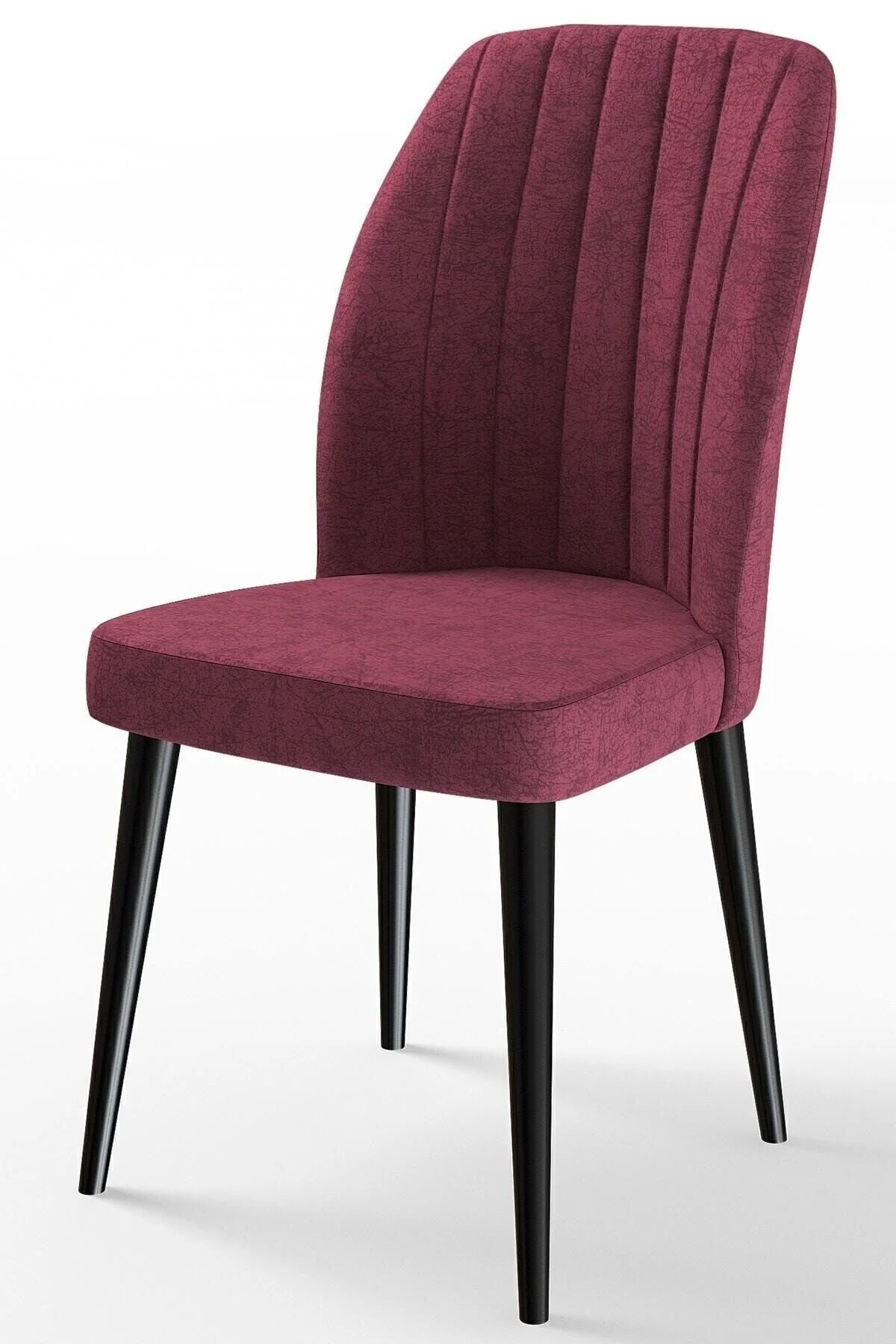 صندلی آشپزخانه سریال ETRA WOODEN GARRON LEG 1ST CLASS 6 رنگ BORDEAUX FEET مشکی Canisa Concept