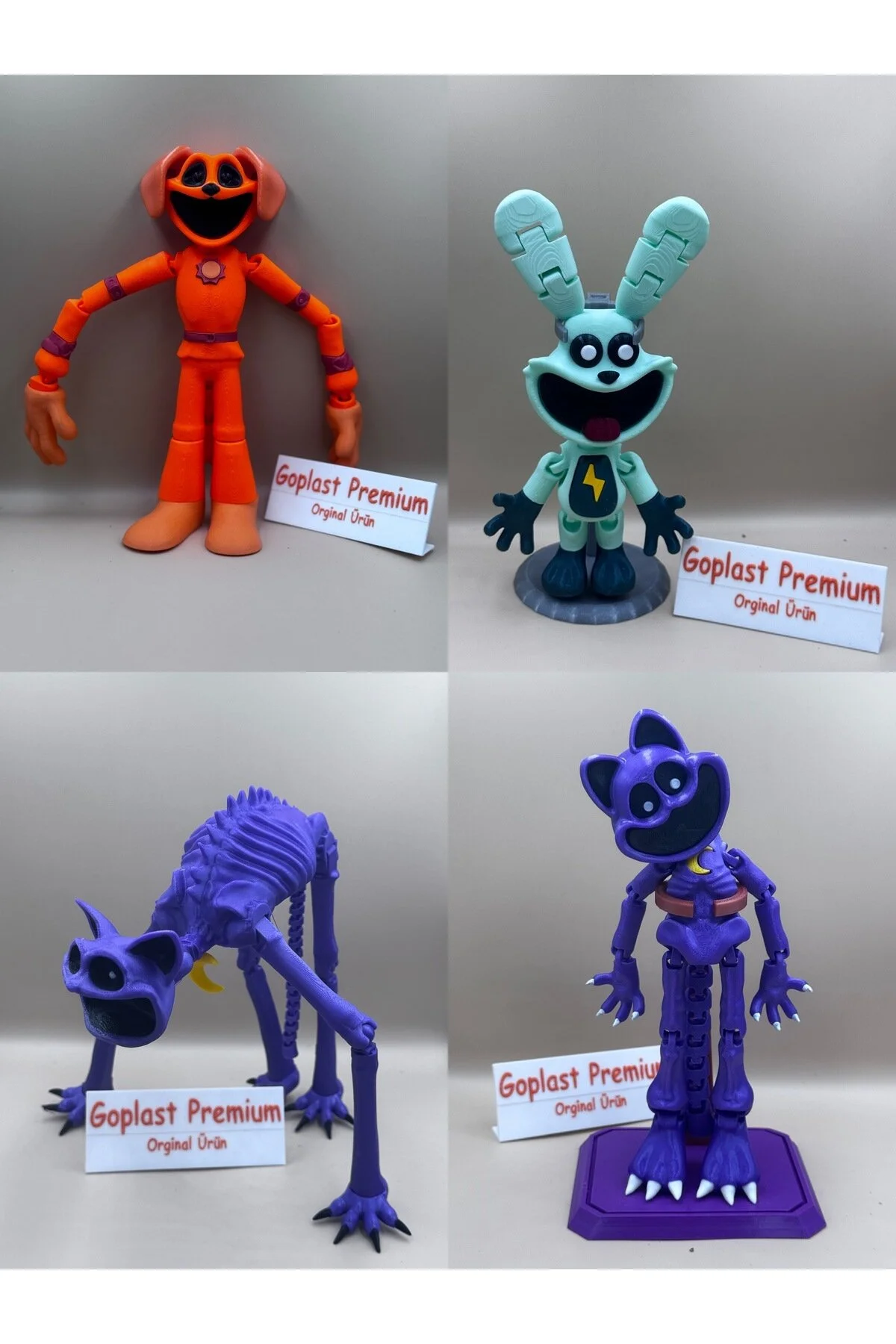 فیگور CATNAP POPPY PLAYTIME CHAPTER 3 مجموعه 4 Goplast Premium
