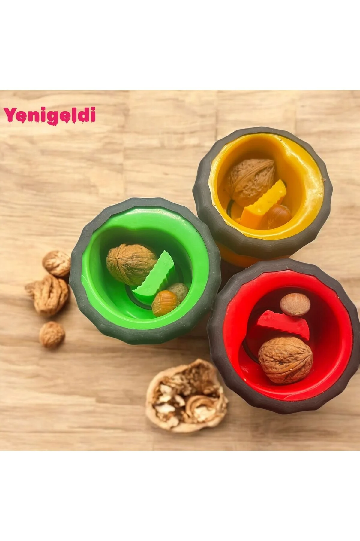 گردو و فندق شکن 2 طرح ژاپنی برای توانبخشی که نسل جدیدی از شماره گیری خواهد بود Yenigeldi