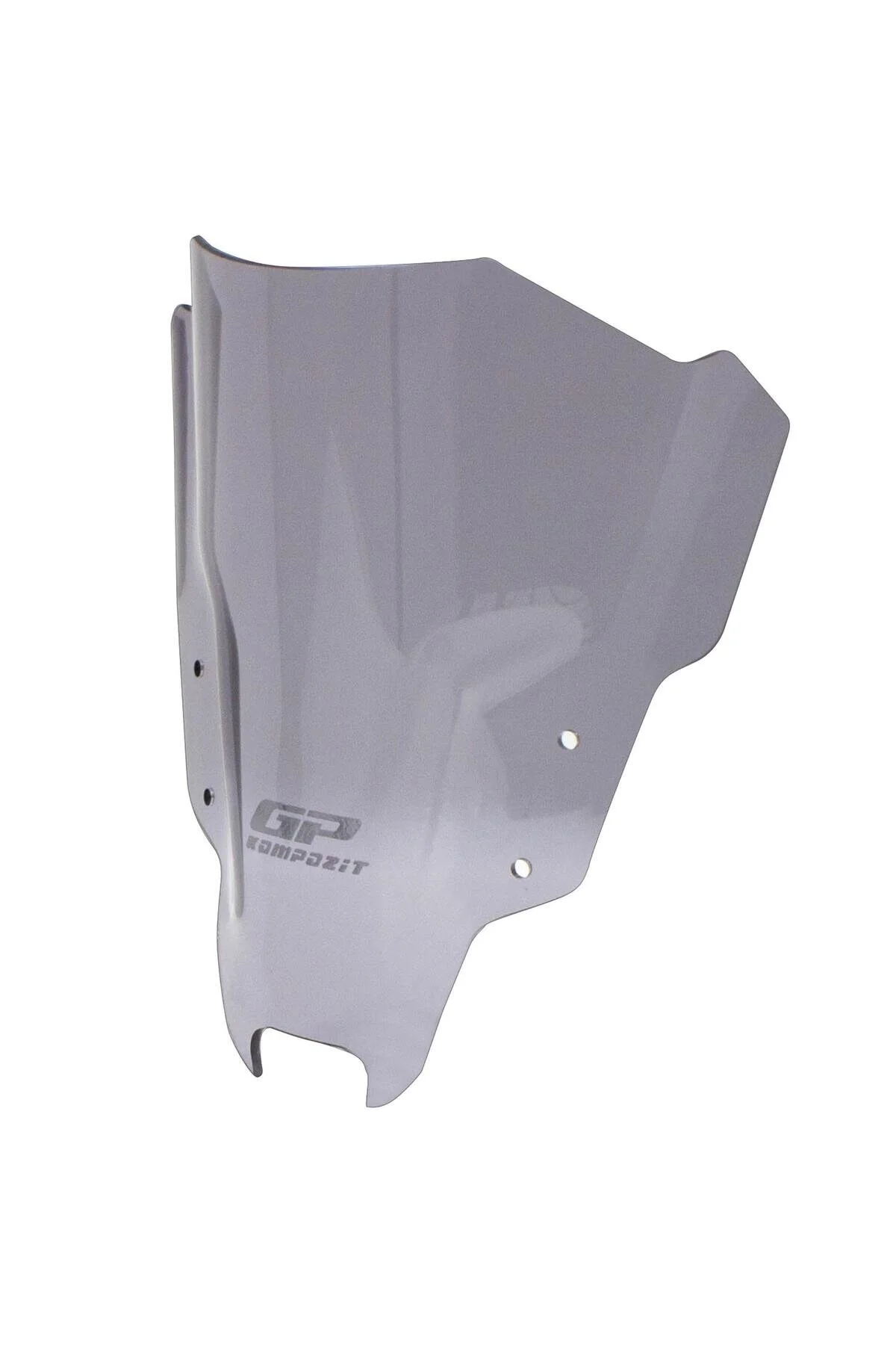 شیشه جلو موتورسیکلت GP کامپوزیت YAMAHA MT 07 2021 2023 اتومبیل سازگار 30 سانتی متر دودی GP KOMPOZİT