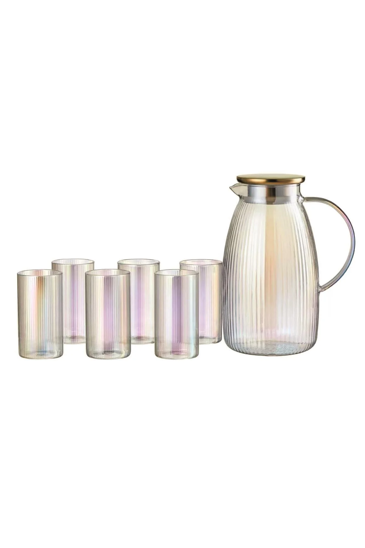 لیوان SAVIO LINE LUSTER 7 قطعه فنجان و کوزه ها Perotti