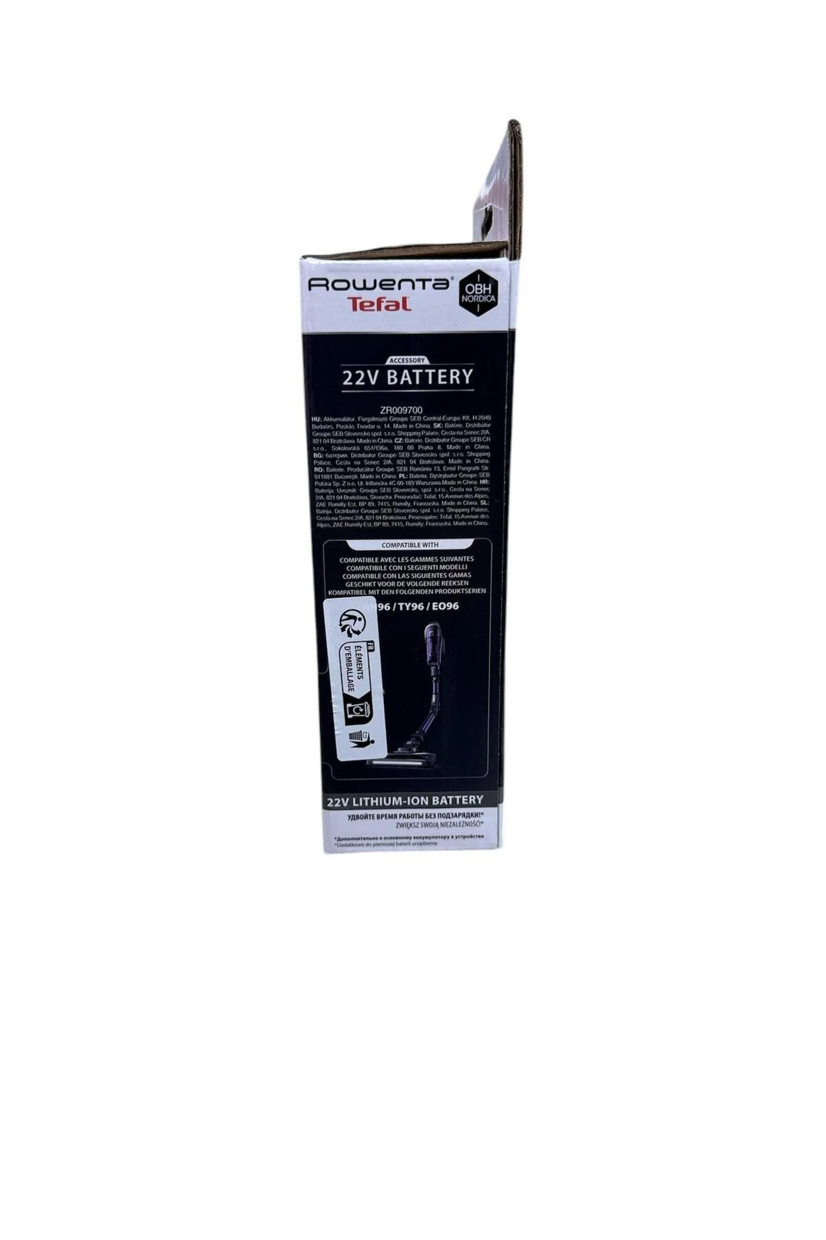 لوازم جانبی جاروبرقی باتری اصلی ROWENTA 8.60 اورجینال تفال TEFAL