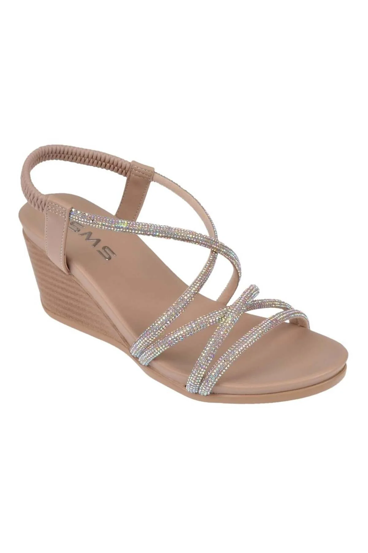 صندل نود زنانه کفش جزئیات سنگی را پر کنید پیامک SMS 1046 NUT پولمن pullman