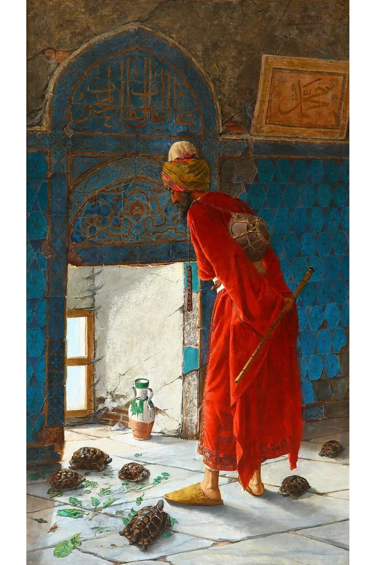 پازل سه بعدی آموزش لاک پشت PIXART ART MOZAIC PAINTING 35X65 pixartsanat