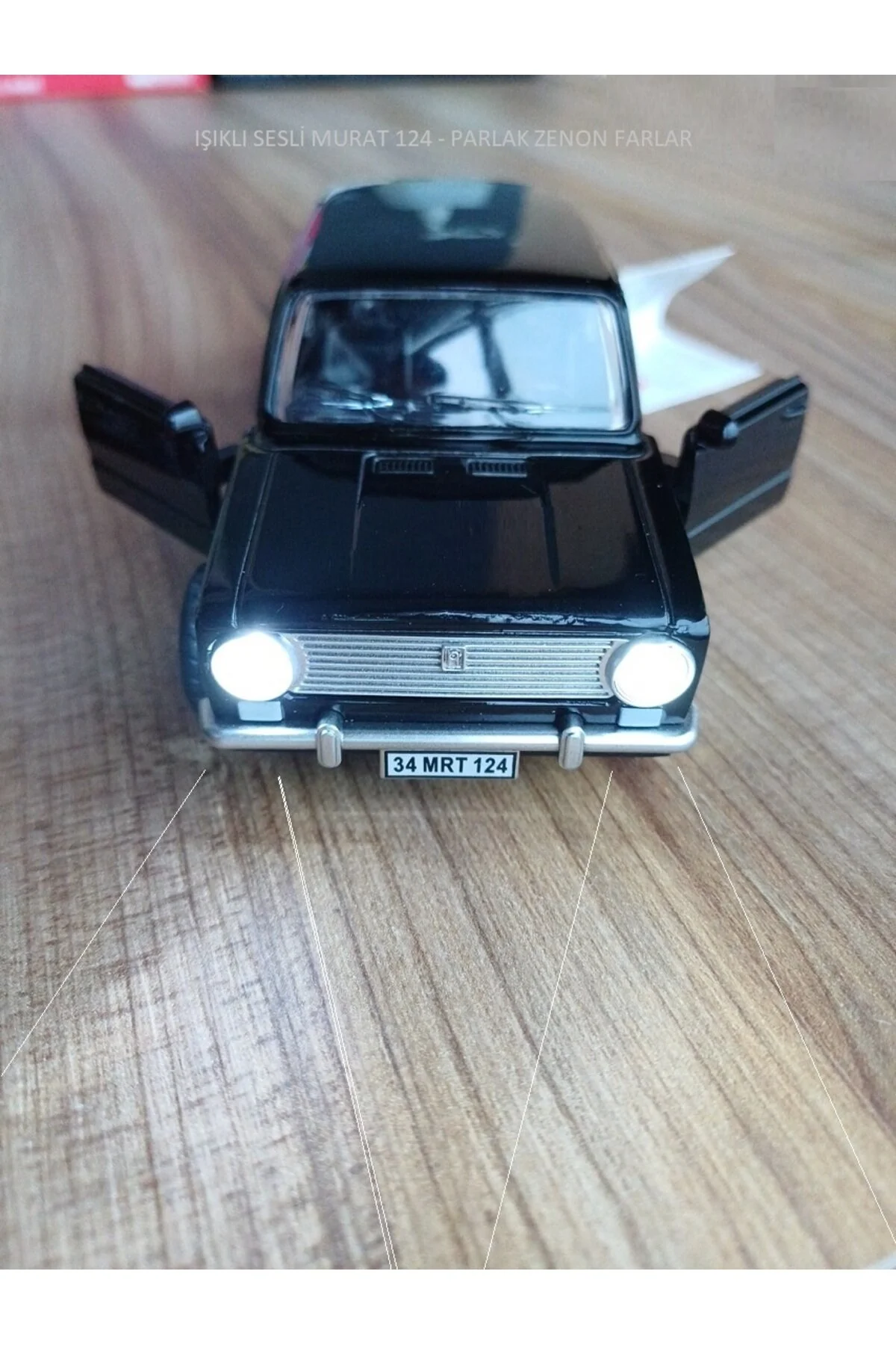 مدل خودرو MURAT 124 NOSTALGIA METAL COLLECTION MODEL DOOR OYUNCAKSAHİLİ