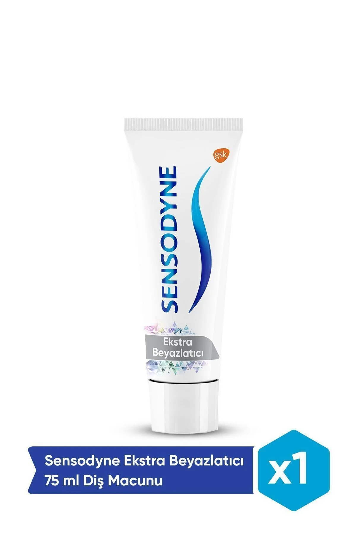 خمیر دندان سفیدکننده مخصوص دندان‌های حساس 75 میلی‌لیتر سنسوداین Sensodyne